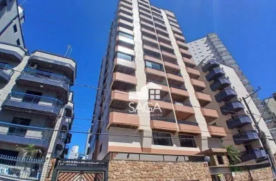 Apartamento com 2 dormitórios à venda, 73 m² por r$ 350.000 - tupi - praia grande/sp