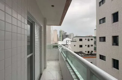 Apartamento com 1 dormitório à venda, 51 m² por r$ 330.000,00 - vila guilhermina - praia grande/sp