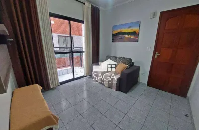 Apartamento com 1 dormitório à venda, 42 m² por r$ 315.000 - vila guilhermina - praia grande/sp