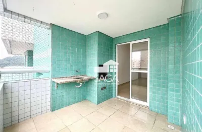 Apartamento com 2 dormitórios à venda, 71 m² por R$ 530.000 - Canto do Forte - Praia Grande/SP