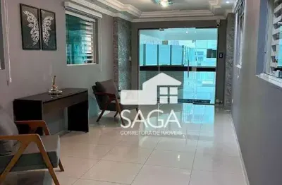 Apartamento com 3 dormitórios à venda, 95 m² por R$ 890.000,00 - Canto do Forte - Praia Grande/SP