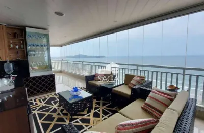 Cobertura com 3 dormitórios à venda, 326 m² por r$ 3.500.000,00 - aviação - praia grande/sp