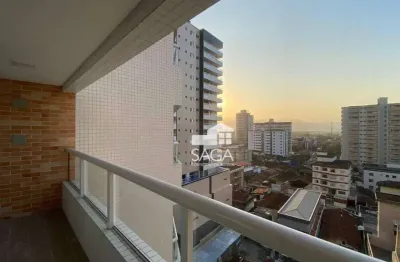 Apartamento com 1 dormitório à venda, 54 m² por r$ 401.000,00 - aviação - praia grande/sp
