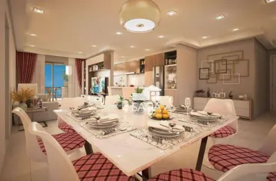 Apartamento com 3 dormitórios à venda, 141 m² por r$ 1.372.755,00 - canto do forte - praia grande/sp
