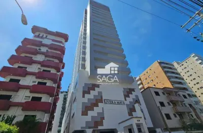 Apartamento com 2 dormitórios à venda, 84 m² por r$ 714.000,00 - canto do forte - praia grande/sp