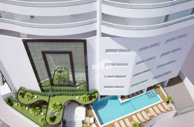Apartamento com 3 dormitórios à venda, 123 m² por r$ 1.100.000,00 - canto do forte - praia grande/sp