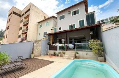 Casa com 3 dormitórios à venda, 163 m² por r$ 900.000,00 - jardim belvedere - volta redonda/rj