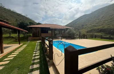 Sítio com 5 dormitórios à venda, 72100 m² por r$ 2.600.000,00 - rialto - barra mansa/rj