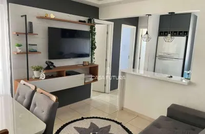 Apartamento com 2 dormitórios à venda, 44 m² por r$ 230.000,00 - água limpa - volta redonda/rj