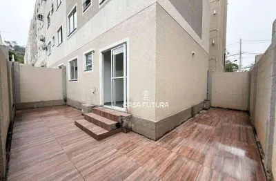 Apartamento garden com 2 dormitórios à venda, 49 m² por r$ 240.000,00 - são luís - volta redonda/rj