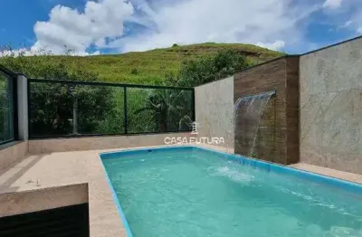 Linda casa com 3 dormitórios (1 suíte) à venda, 235 m² por r$ 600.000 - volta grande ii - volta redonda/rj