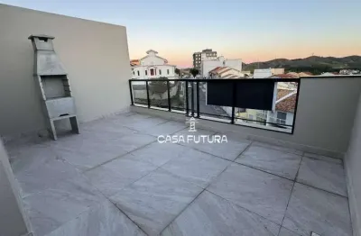 Cobertura com 3 dormitórios à venda, 96 m² por r$ 605.000,00 - jardim belvedere - volta redonda/rj