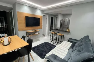 Apartamento com 2 dormitórios à venda, 43 m² por r$ 260.000,00 - água limpa - volta redonda/rj