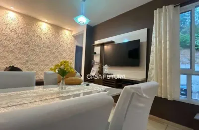 Apartamento com 2 dormitórios à venda, 48 m² por r$ 195.000,00 - belmonte - volta redonda/rj