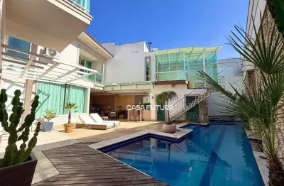 Casa com 4 dormitórios à venda, 393 m² por r$ 3.100.000,00 - jardim normandia - volta redonda/rj