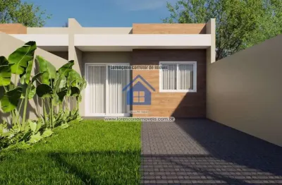 Casas financiáveis para venda em pontal do paraná, canoas, 2 dormitórios, 1 suíte, 1 banheiro, 1 vaga