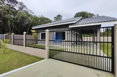 Casa para venda em pontal do paraná, guaraguaçu, 3 dormitórios, 1 suíte, 1 banheiro, 2 vagas