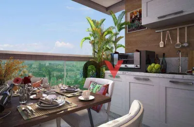 Apartamento à venda, 62 m² por r$ 427.603,67 - aviação - praia grande/sp