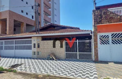 Casa para alugar, 110 m² por r$ 2.600,00/mês - vila guilhermina - praia grande/sp