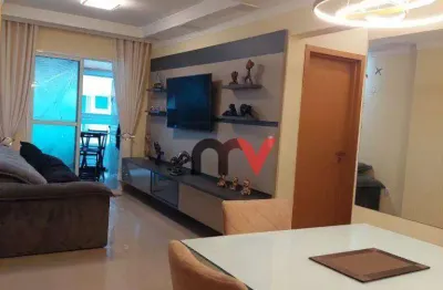 Apartamento à venda, 89 m² por r$ 585.000,00 - aviação - praia grande/sp