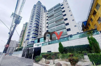 Apartamento à venda, 114 m² por r$ 680.000,00 - vila guilhermina - praia grande/sp