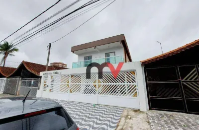 Sobrado à venda, 58 m² por r$ 315.000,00 - balneário pires - praia grande/sp