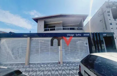Sobrado à venda, 59 m² por r$ 310.000,00 - quietude - praia grande/sp