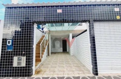 Casa para alugar, 160 m² por r$ 3.500,00/mês - aviação - praia grande/sp