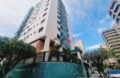 Apartamento à venda, 75 m² - tupi - praia grande/sp