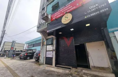 Loja para alugar, 88 m² por r$ 4.500,01/mês - tupi - praia grande/sp