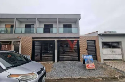 Sobrado com 2 dormitórios à venda, 62 m² por r$ 420.000,00 - vila caiçara - praia grande/sp