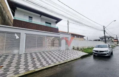 Casa com 2 dormitórios à venda, 60 m² por r$ 270.000 - parque das américas - praia grande/sp