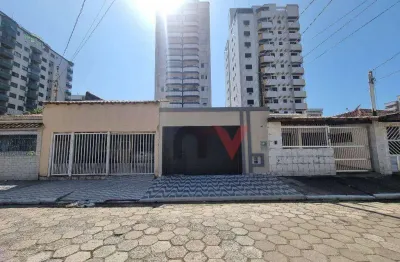 Casa à venda, 86 m² por r$ 650.000,00 - vila guilhermina - praia grande/sp