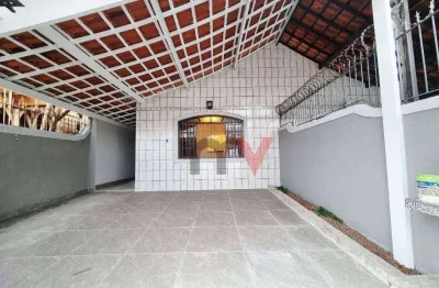 Casa com piscina a venda, 107 m² por r$ 720.000 - vila caiçara - praia grande/sp