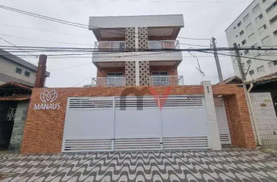 Sobrado com 2 dormitórios à venda, 62 m² por r$ 355.000 - vila guilhermina - praia grande/sp