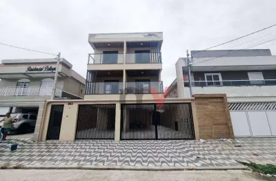 Casa com 2 dormitórios à venda, 58 m² por r$ 310.000 - vila assunção - praia grande/sp