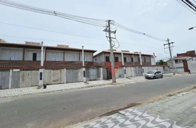 Sobrado com 2 dormitórios à venda, 62 m² por r$ 345.000 - quietude - praia grande/sp