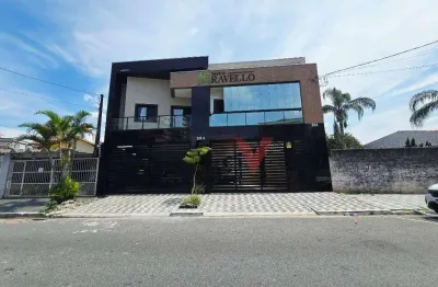 Casa com 2 dormitórios à venda, 71 m² por r$ 410.000 - boqueirão - praia grande/sp