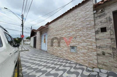 Casa com 2 dormitórios à venda, 88 m² por r$ 650.000 - balneário pires - praia grande/sp