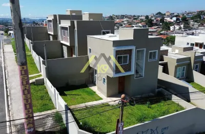 Sobrado de esquina com suíte e central a gás no maracanã em colombo