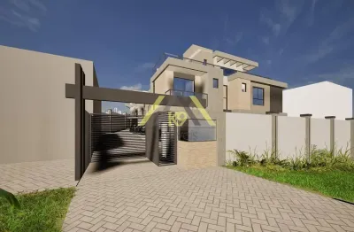 Casa em condomínio fechado com 3 quartos à venda na Rua Carmelina Cavassin, 1, Abranches, Curitiba