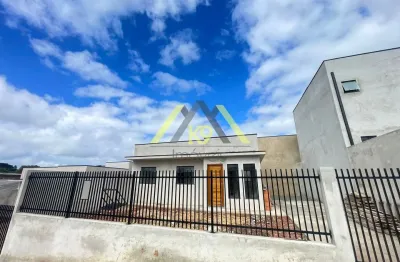 Casas de frente para rua medindo com 168m²  área total no são dimas em colombo