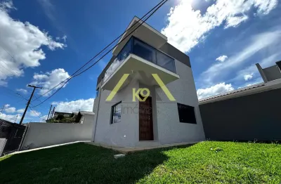 Sobrado de esquina com 167m² de área total no jardim das graças em colombo