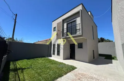 EXCELENTES SOBRADOS COM SUÍTE E 90 m² DE ÁREA ÚTIL  NO GUARAITUBA EM COLOMBO