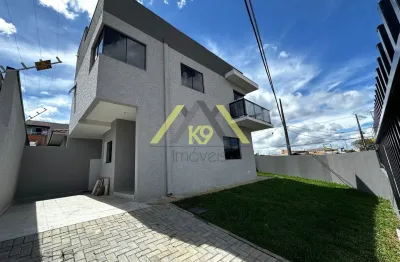 SOBRADO DE ESQUINA COM 167m² DE ÁREA TOTAL NO JARDIM DAS GRAÇAS EM COLOMBO