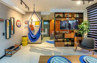 Apartamento de 2 quartos revertido para 1 com suíte e sala ampliada - up barra condomínio clube - anil - jacarepaguá
