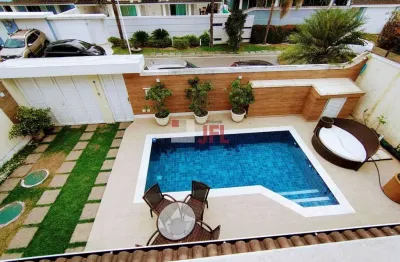 Casa triplex brezinski 4 quartos 4 suítes 2 vagas - 252 m² - village carmel ii - recreio dos bandeirantes - rj