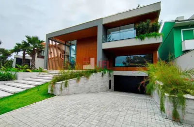 Casa contemporânea de construtor 1417 m² sob dunas 5 suítes com closet e 8 vagas de garagem subsolo