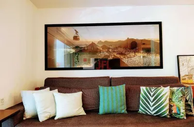 Apartamento 2 quartos com 1 suíte 2 vagas semimobiliado - condomínio dos bourbon - barra da tijuca - rj