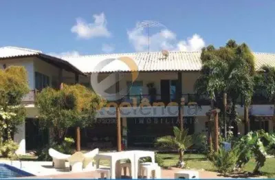 Casa duplex, com 1.000m² de terreno, em itacimirim! condomínio fechado!